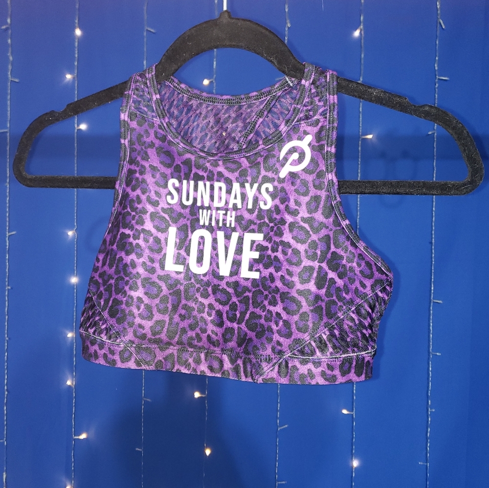 PELOTON Sundays With Love Sports Bra